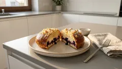 Jagodzianki z kruszonką i serem – puszyste drożdżówki, które zawsze się udają